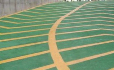 白银止滑车道材料