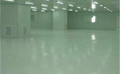 白银流展型环氧地坪中涂