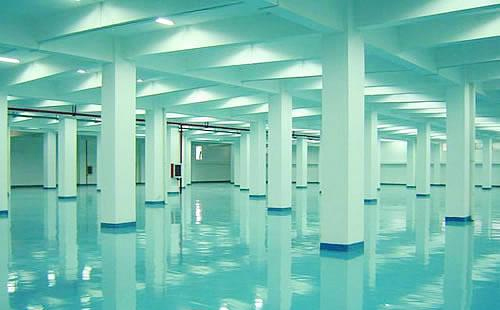 白银白银环氧地坪漆的施工工艺与流程